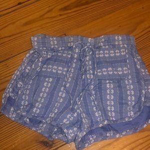 Ecote lace up cotton shorts, from Urban Outfitters